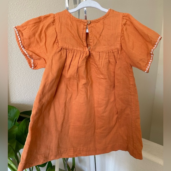 Adorable Zara Embroidery Floral Dress - Picture 2 of 3